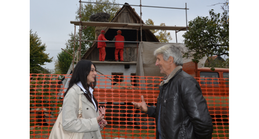 U toku restauracija Aksentijevog kućerka